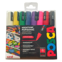 POSCA akrylový popisovač PC-5M Sada základních barev 8 ks POSCA