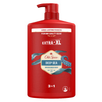 Old Spice Deep Sea Sprchový Gel A Šampon Pro Muže 1000 ml Dlouhotrvající Svěžest