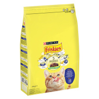 PURINA Friskies Adult Cat s treskou a zeleninou - 2 x 4 kg