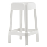 PEDRALI - Nízká barová židle RUBIK 582 DS - bílá