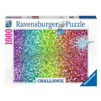 RAVENSBURGER Třpytivé Challenge: Glitter 1000 dílků