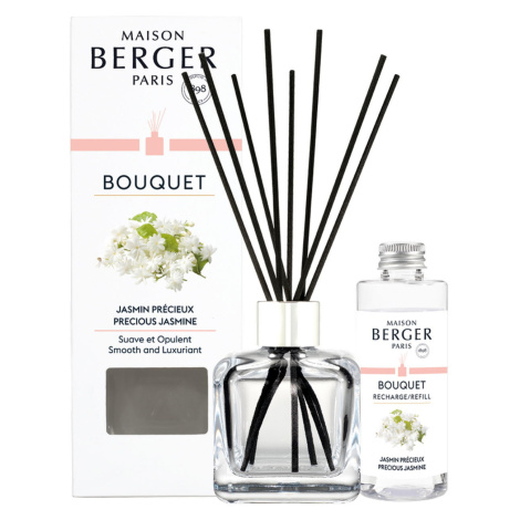 Maison Berger Paris Aroma difuzér Cube + náplň Vzácný jasmín 100 ml 7748