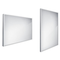 Zrcadlo bez vypínače Nimco 70x100 cm hliník ZP 13004