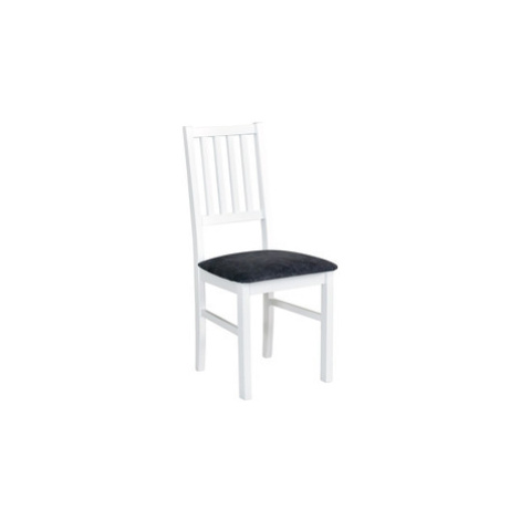 Jídelní židle NILO 7 Černá Tkanina 5B Drewmix