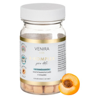 Venira kids B-komplex pro děti ve formě kostiček meruňka 120 tablet