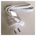 DecoLED Zdrojový kabel exteriér, bez AC/DC, bílý