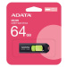 ADATA Flash Disk 64GB UC300, USB-C 3.2, černo-zelená