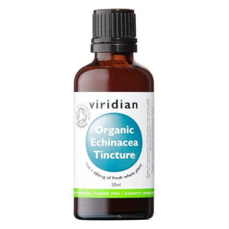 Viridian Echinacea Tincture Organic (Tinktura z Echinacey Bio) 50 ml
