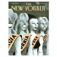 Ilustrace The NY Magazine Cover 414, 30 × 40 cm