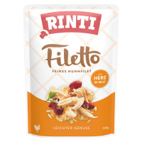 RINTI Filetto Pouch in Jelly 2 x 24 kapsiček (48 x 100 g) - Kuřecí se srdcem