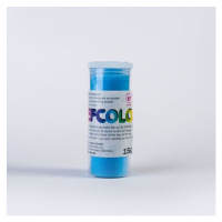 Efcolor - Smaltovací prášek, 10 ml - průhledný modrý