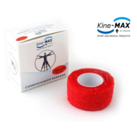 KineMAX Cohesive elastické samofixační 2.5cmx4.5m červené