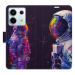 iSaprio Flip pouzdro Neon Astronaut 02 pro Xiaomi Redmi Note 13 Pro 5G / Poco X6 5G