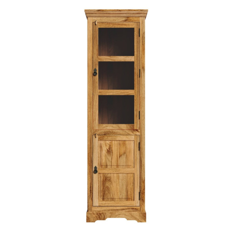 indickynabytek.cz - Vitrína Guru 60x200x45 z masivu mango LAKŠMI