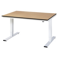 RAU Psací stůl s elektrickým přestavováním výšky, deska z MDF, nosnost 300 kg, š x h 1500 x 1000