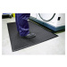COBA Protiúnavová rohož Orthomat®, PVC s drsným povrchem, výška 9 mm, 600 x 900 mm, černá