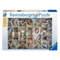 Ravensburger 17429 puzzle sixstinská kaple 5000 dílků