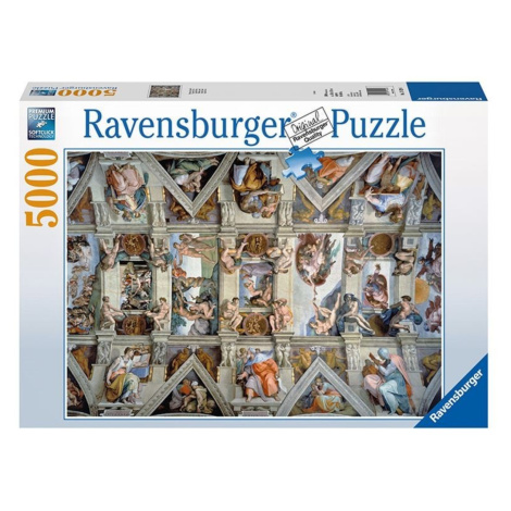 Ravensburger 17429 puzzle sixstinská kaple 5000 dílků