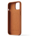 Mujjo Full Leather kryt Apple iPhone 13/14/15 světle hnědý