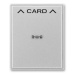 ABB Time, Time Arbo kryt kartového spínače titanová 3559E-A00700 08 s průzorem