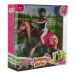 Teddies Kůň hýbající se + panenka žokejka plast v krabici 35x36x11cm