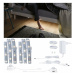 PAULMANN MaxLED 250 LED Strip Night Comfort základní sada 1m 2x4W 60LEDs/m 2700K 24VA