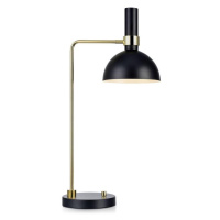 Markslöjd Markslöjd 106973 - Stmívatelná stolní lampa LARRY 1xE27/60W/230V černá/zlatá