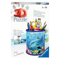 Ravensburger 11176 puzzle 3d stojan na tužky podvodní svět 54 dílků