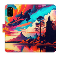 iSaprio flip pouzdro Colorful Mountains 02 pro Samsung Galaxy A41