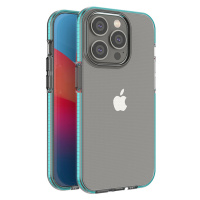 Spring silikonové pouzdro s barevným lemem na iPhone 14 PRO 6.1