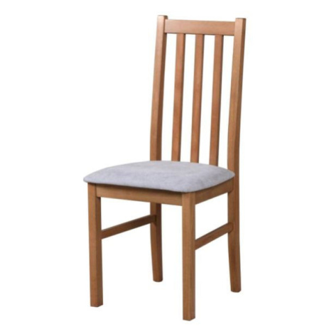 Jídelní židle BOLS 10 dub stirling/šedá