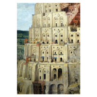 Obrazová reprodukce The Tower of Babel, 1563, Brueghel, Pieter The Elder, 26.7 × 40 cm