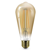 Philips Philips LED žárovka E27 ST64 5,5W zlatá, stmívací