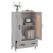 vidaXL Skříň highboard šedá sonoma 69,5 x 31 x 115 cm kompozitní dřevo