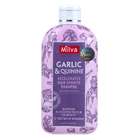 Milva Šampon s česnekem a chininem 200 ml