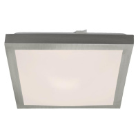 BRILONER LED stropní svítidlo, 27 cm, 12 W, bílé-matný nikl BRI 3502-012