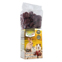 Pochoutka NATURE LAND Brunch srdíčka s červenou řepou 150 g