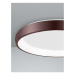 Nova Luce Stmívatelné nízké LED svítidlo Albi v různých variantách - pr. 610 x 85 mm, 50 W, hněd