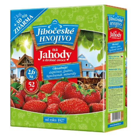 Jihočeské hnojivo na jahody a drobné ovoce 2,6 kg