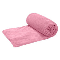 TEXTILOMANIE Světle růžová mikroplyšová deka Violet 200 × 230 cm