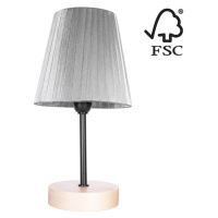 7771960 - Stolní lampa MILA 1xE14/25W/230V bříza – FSC certifikováno