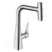 HANSGROHE M71 Dřezová baterie M7117-H240 s výsuvnou sprškou, sBOX, chrom 73817000