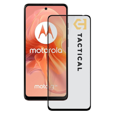 Tactical Glass Shield 5D sklo pro Motorola G04 černé