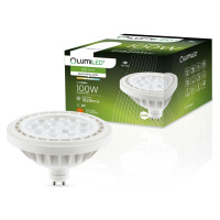 LED žárovka LED ES111 GU10 15W = 100W 1521lm 4000K Neutrální 38° LUMILED