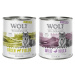 6 x 800 g míchaná balení - Wolf of Wilderness - Wolf of Wilderness Senior "Free-Range Meat" 6 x 