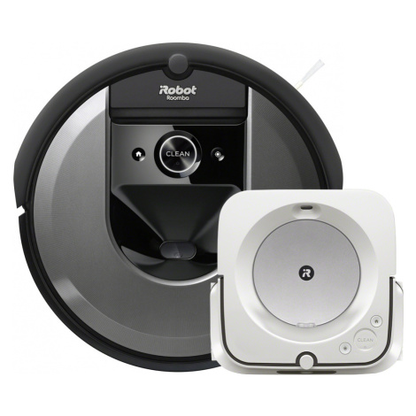 iRobot Roomba i7 grey a Braava jet m6 - Akční set