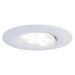 PAULMANN Vestavné svítidlo LED Calla kruhové 1x5,5W bílá mat výklopné nastavitelná teplota barvy