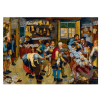 Pieter Brueghel the Younger - The Tax-collector's Office, 1615 - puzzle z kategorie Umělecké