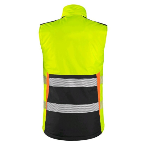 Vesta CXS BENSON, pánská, výstražná, zateplená, žluto-černá, vel. XL