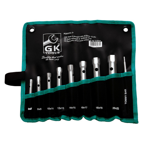 Sada trubkových klíčů (10 ks) 6-22 mm GK TOOLS